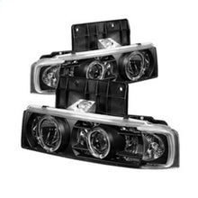 Laden Sie das Bild in den Galerie-Viewer, Spyder Chevy Astro 95-05/GMC Safari 95-05 Projector Headlights LED Halo Black PRO-YD-CA95-HL-BK