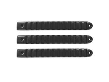Load image into Gallery viewer, DV8 Offroad 2007-2018 Jeep JK Black Rail Style Door Handle Inserts - Set Of 3