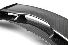 Charger l&#39;image dans la galerie, Seibon 2015-2017 Ford Focus ST/RS Hatchback Carbon Fiber Rear Spoiler (3rd Brake Light Not Included)