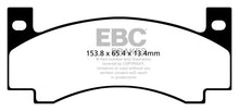 Carica l&#39;immagine nel visualizzatore di Gallery, EBC 71-72 Amc Ambassador 4.2 Yellowstuff Front Brake Pads