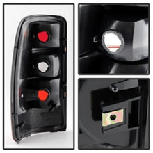 Carica l&#39;immagine nel visualizzatore di Gallery, Xtune GMC Yukon 00-06 OEM Style Tail Lights w/ Black Rim Red Smoked ALT-JH-CSUB00-OE-RSM