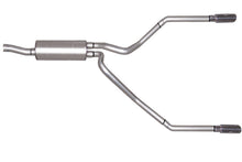 Charger l&#39;image dans la galerie, Gibson 99-04 Ford F-250 Super Duty Lariat 6.8L 2.5in Cat-Back Dual Split Exhaust - Aluminized
