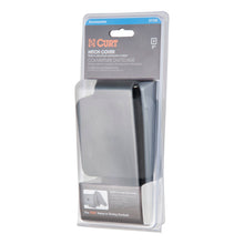 Load image into Gallery viewer, Curt 2in Rubber Hitch Tube Cover w/4-Way Flat Holder (Packaged)