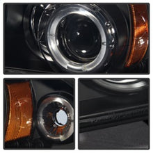 Laden Sie das Bild in den Galerie-Viewer, Spyder Dodge Dakota 97-04/Durango 98-03 1PC Projector Headlights LED Halo LED Blk PRO-YD-DDAK97-BK
