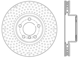 StopTech BMW 12-15 335i / 2014 428i / 2015 235i/228i Front Right Slotted Sport Brake Rotor