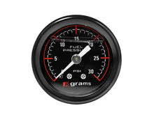 गैलरी व्यूवर में इमेज लोड करें, Grams Performance 0-30 PSI Fuel Pressure Gauge