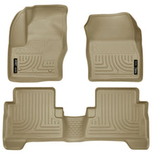 Cargar imagen en el visor de la galería, Husky Liners 2013 Ford Escape WeatherBeater Combo Tan Floor Liners