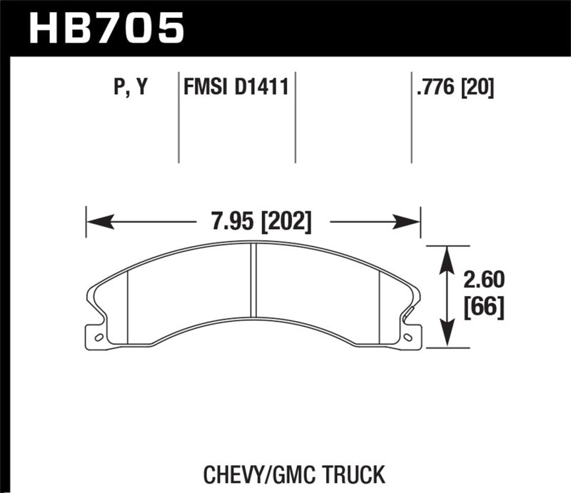 Hawk Chevy/GMC Express/Silverado/Savana/Sierra 15/25/35/4500 SuperDuty Rear LTS Brake Pads - 2to4wheels