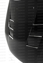 Laden Sie das Bild in den Galerie-Viewer, Seibon 99-00 Honda Civic (EM1/EJ6/7/8/EK9) TS-Style Carbon Fiber Hood