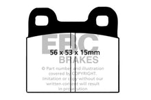 Carica l&#39;immagine nel visualizzatore di Gallery, EBC 71-79 Volkswagen Beetle 1.3 (1300) Yellowstuff Front Brake Pads