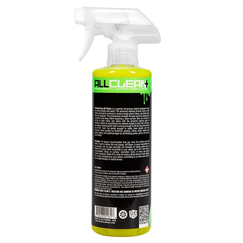 Chemical Guys All Clean+ Citrus Base All Purpose Cleaner - 16oz - Single