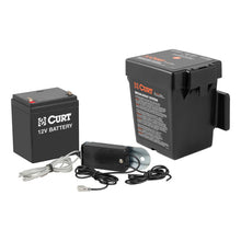 Carica l&#39;immagine nel visualizzatore di Gallery, Curt Push-to-Test Breakaway Kit w/Top-Load Battery