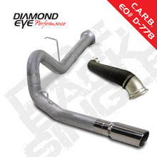 Carica l&#39;immagine nel visualizzatore di Gallery, Diamond Eye KIT 4in DPF-BACK SGL w/ TDP AL 07.5-10 Chevy/GMC 6.6L Duramax 2500/3500