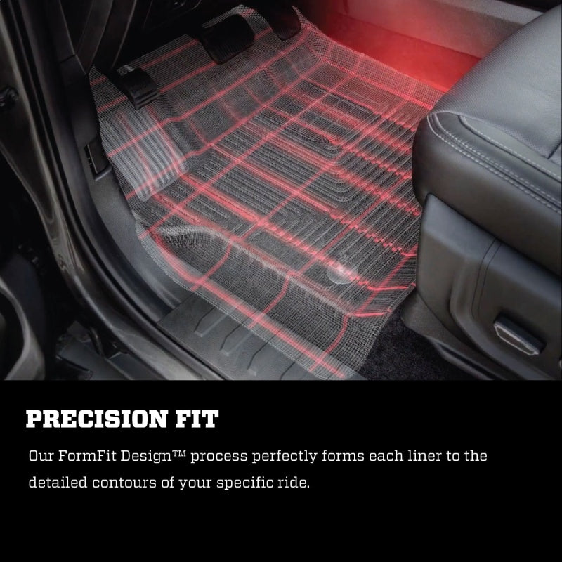 Husky Liners 19-21 Ram 2500/3500 Crew Cab Weatherbeater Black Front & 2nd Seat Floor Liners - 2to4wheels