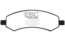 गैलरी व्यूवर में इमेज लोड करें, EBC 06-09 Chrysler Aspen 4.7 Extra Duty Front Brake Pads