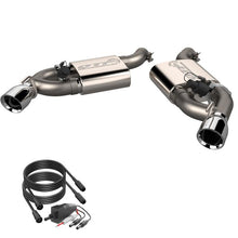 Cargar imagen en el visor de la galería, QTP 16-18 Chevrolet Camaro SS 6.2L 304SS Screamer Axle Back Exhaust w/4.5in Dual Tips