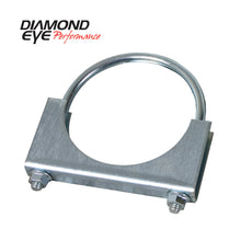 Carica l&#39;immagine nel visualizzatore di Gallery, Diamond Eye CLAMP 4in 3/8in U-BOLT 11 GAUGE SADDLE ZINC-COATED HEAVY DUTY
