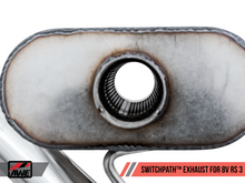 Cargar imagen en el visor de la galería, AWE Tuning 17-19 Audi RS3 8V SwitchPath Exhaust w/Diamond Black RS-Style Tips