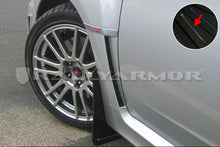 Laden Sie das Bild in den Galerie-Viewer, Rally Armor 11+ STI/WRX Sedan Only UR Black Mud Flap w/ Silver Logo