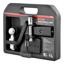 Carica l&#39;immagine nel visualizzatore di Gallery, Curt Towing Starter Kit w/2in Ball (2in Shank 7500lbs 4in Drop)