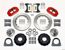 Laden Sie das Bild in den Galerie-Viewer, Wilwood Narrow Superlite 6R Front Hub Kit 14.00in Red TCI-IFS 71-78 (Pinto Based)