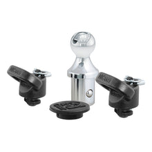 गैलरी व्यूवर में इमेज लोड करें, Curt OEM Puck System 2-5/16in Gooseneck Ball &amp; Safety Chain Anchor Kit for Ram