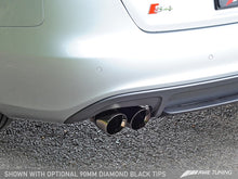Laden Sie das Bild in den Galerie-Viewer, AWE Tuning Audi B8 / B8.5 S4 3.0T Track Edition Exhaust - Diamond Black Tips (90mm)