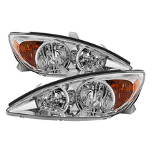 Carica l&#39;immagine nel visualizzatore di Gallery, Xtune Toyota Camry 2002-2004 OEM Style Headlights -Chrome HD-JH-TCAM02-AM-C