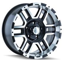 Cargar imagen en el visor de la galería, ION Type 179 18x9 / 8x165.1 BP / 12mm Offset / 130.8mm Hub Black/Machined Wheel