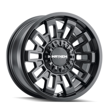 Cargar imagen en el visor de la galería, Mayhem 8113 Cortex 20x9 / 8x165.1 BP / 0mm Offset / 125.2mm Hub Matte Black Wheel