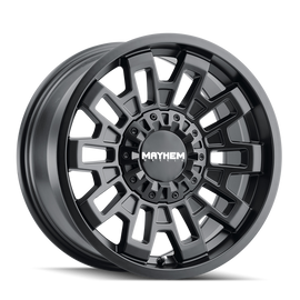 Mayhem 8113 Cortex 20x9 / 8x165.1 BP / 0mm Offset / 125.2mm Hub Matte Black Wheel