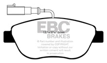 गैलरी व्यूवर में इमेज लोड करें, EBC 12+ Fiat 500 1.4 Turbo Abarth Yellowstuff Front Brake Pads
