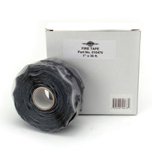Carica l&#39;immagine nel visualizzatore di Gallery, DEI Fire Tape 1in x 36ft Roll - Self Vulcanizing Tape - Black