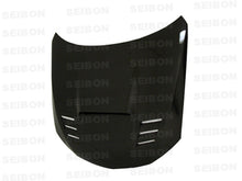 गैलरी व्यूवर में इमेज लोड करें, Seibon 08-09 Subaru WRX/STi CWII-style Carbon Fiber Hood