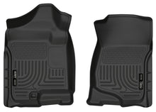 Charger l'image dans la galerie, Husky Liners 07-14 Cadillac Escalade ESV/EXT Weatherbeater Black Front Floor Liners