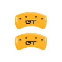 Load image into Gallery viewer, MGP Rear set 2 Caliper Covers Engraved Rear MGP Black finish silver ch