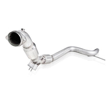 Charger l'image dans la galerie, Stainless Works 2015-16 Mustang Downpipe 3in High-Flow Cats Factory Connection