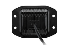 Laden Sie das Bild in den Galerie-Viewer, Hella Universal Black Magic 3.2in L.E.D. Cube Kit - Flood Beam (Flush Mount)