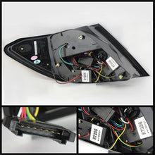 गैलरी व्यूवर में इमेज लोड करें, Spyder Mercedes Benz W204 C-Class 11-14 LED Tail Lights - Blk ALT-YD-MBZC11-LED-BK