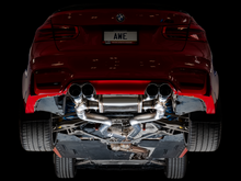 Cargar imagen en el visor de la galería, AWE Tuning BMW F8X M3/M4 Track Edition Catback Exhaust - Diamond Black Tips