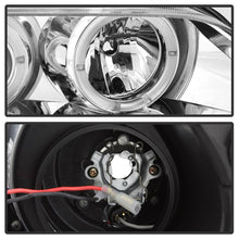 Carica l&#39;immagine nel visualizzatore di Gallery, Spyder BMW Z3 96-02 Projector Headlights LED Halo Chrome High H1 Low H1 PRO-YD-BMWZ396-HL-C