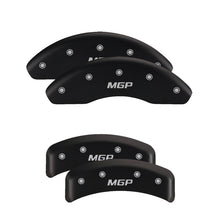 Charger l&#39;image dans la galerie, MGP 4 Caliper Covers Engraved Front &amp; Rear MGP Red Finish Silver Char 2019 Lincoln Continental