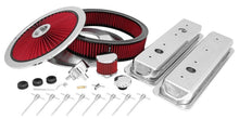 Cargar imagen en el visor de la galería, Spectre SB Chevy Centerbolt Deluxe Engine Dress Up Kit - Red