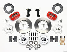 गैलरी व्यूवर में इमेज लोड करें, Wilwood Dynapro Dust-Boot Front Kit 11.00in Red 74-80 Pinto/Mustang II Disc Spindle only