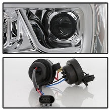Carica l&#39;immagine nel visualizzatore di Gallery, Spyder Dodge Ram 1500 06-08 V2 Projector Headlights - Light Bar DRL - Chrome (PRO-YD-DR06V2-LB-C)
