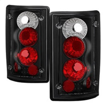 Carica l&#39;immagine nel visualizzatore di Gallery, Spyder Ford Excursion 00-06/Econoline 150/250/350/450/550 95-06 Euro Tail Lights Blk ALT-YD-FEC00-BK