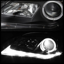 Carica l&#39;immagine nel visualizzatore di Gallery, Spyder Toyota Corolla 11-13 Projector Headlights Halogen Model Only - DRL LED Blk PRO-YD-TC11-DRL-BK