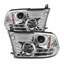 Laden Sie das Bild in den Galerie-Viewer, Spyder Dodge Ram 13-15 Projector Headlights Light Bar DRL Chrome PRO-YD-DR13-LBDRL-C