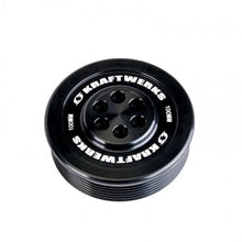 Carica l&#39;immagine nel visualizzatore di Gallery, KraftWerks Supercharger Pulley - 100mm 7 Rib