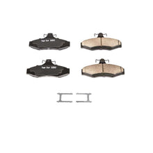 Cargar imagen en el visor de la galería, Power Stop 99-02 Daewoo Leganza Rear Z17 Evolution Ceramic Brake Pads w/Hardware